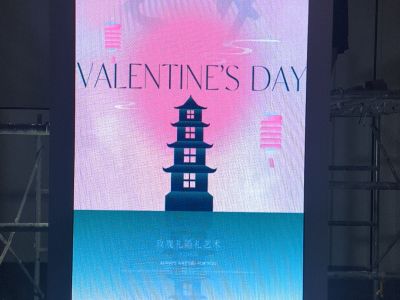 全彩 - 明光玫瑰礼立柱P2全彩屏
